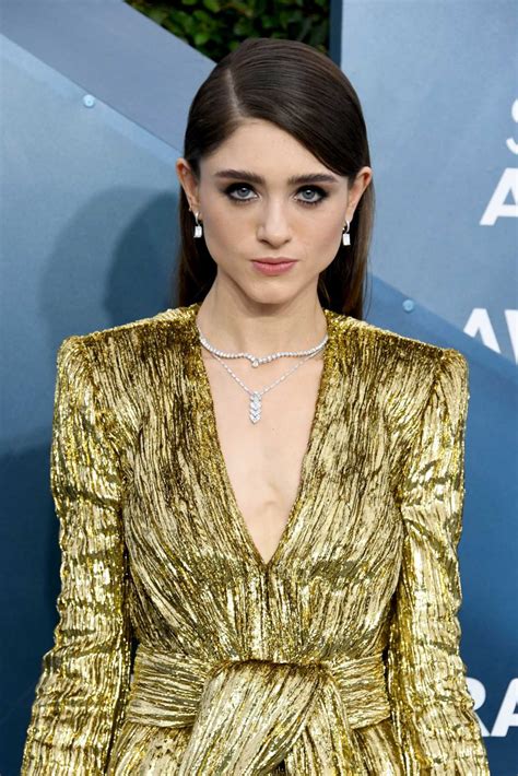 Natalia Dyer Attends The 26th Annual Screen Actors Guild Awards In Los