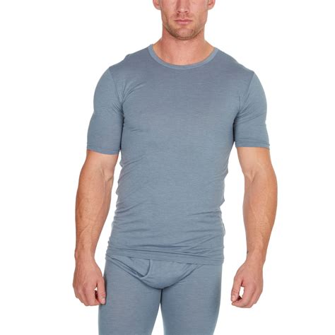 mens thermal underwear set short sleeve top bottoms base layer winter work s 2xl ebay