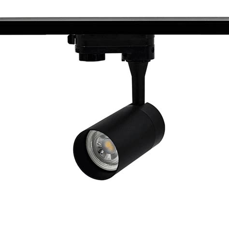 Led Fase Railspot Met Gu Fitting Zwart Kopen Ledloket