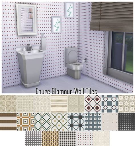 Madlen merida boots by mj95 from the sims resource • sims 4 downloads. Enure Glamour Wall Tiles at Enure Sims via Sims 4 Updates | Sims, Sims 4, Sims 4 cc ...