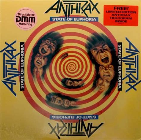 Anthrax State Of Euphoria Ltd Edition Vinyl Lp Amoeba Music