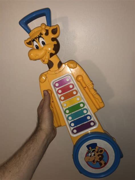 Vintage Toys R Us Geoffrey Giraffe Xylophone Instrument 1997 Toysrus