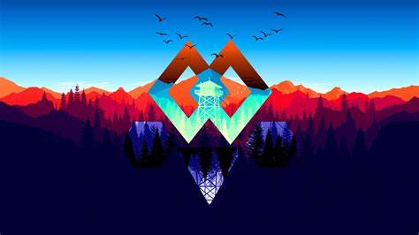 Free Download 50 Firewatch Hd Wallpapers Abstract Gaming Background 4k
