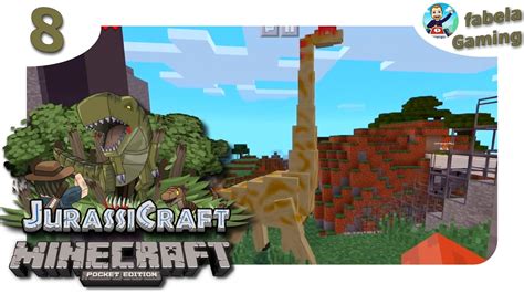 Minecraft Pe Spannende Maps 8 Jurassic Craft Ab In