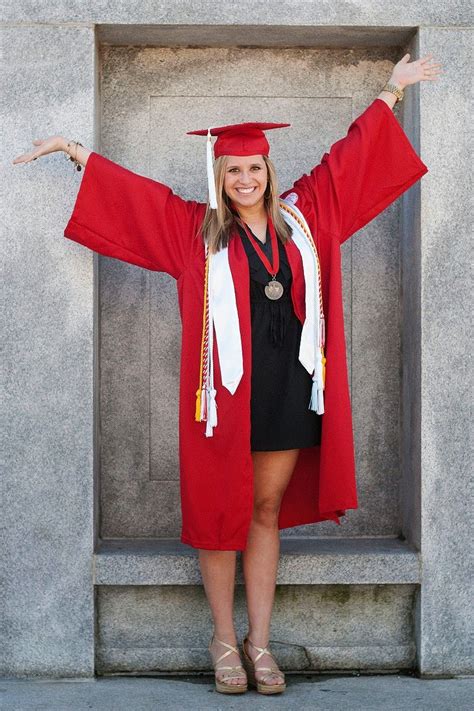 graduation cap and gown portraits all in one photos