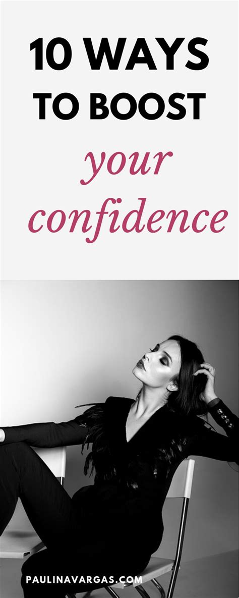10 Ways To Boost Your Confidence Confident Person Confidence
