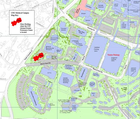 Unc Chapel Hill Campus Map Map