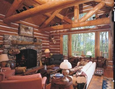 A lot of attention is given to decorating every room in the house , but one high traffic area is often overlooked. A Woodsy Retreat - Cabin Decor Idea: Taking Logs to New ...