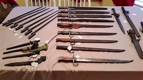 My Bayonet Collection 2017 Youtube