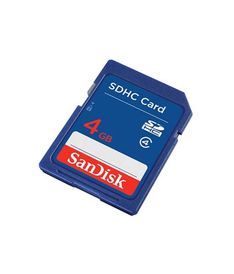 Sandisk Sdhc Cards 4gb Price In India Buy Sandisk Sdhc Cards 4gb