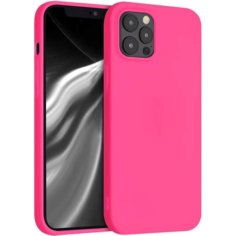 Kw Apple Iphone 12 Pro Max Θήκη Σιλικόνης Tpu Neon Pink 5394177