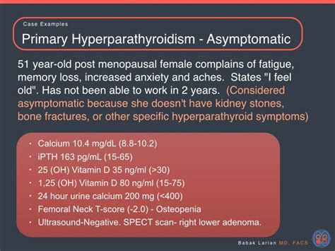 Hyperparathyroidism Diagnosis For Parathyroid Disease Dr Larian