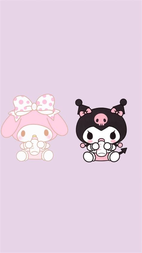 melody and kuromi wallpapers top free melody and kuromi backgrounds wallpaperaccess