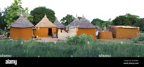 Burkina Faso Bobo Dioulasso Toussiana Horizontal View Of A