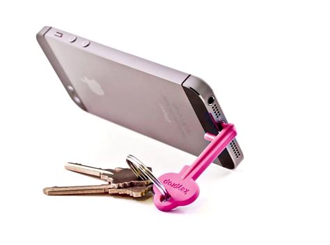 Keyprop Keychain Stand That Fits All Iphones And Most Smartphones 12