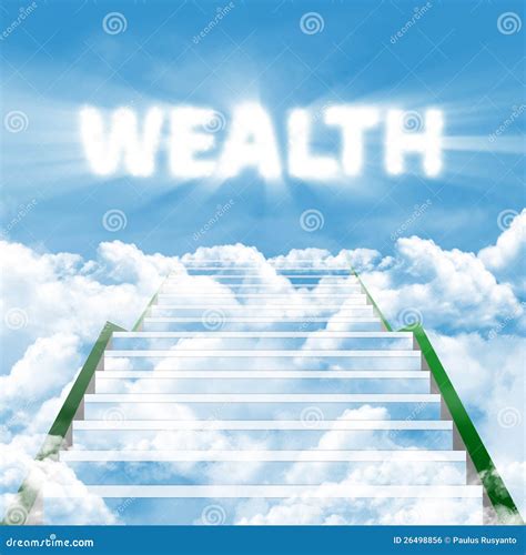 The steps to wealth stock photo. Image of glory, concept - 26498856
