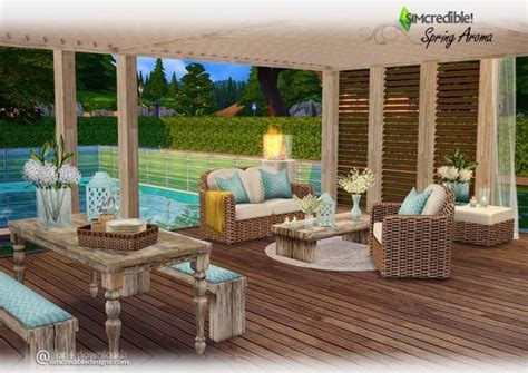 Sims 4 Outdoor Furniture Mod Home Decoration By Limco