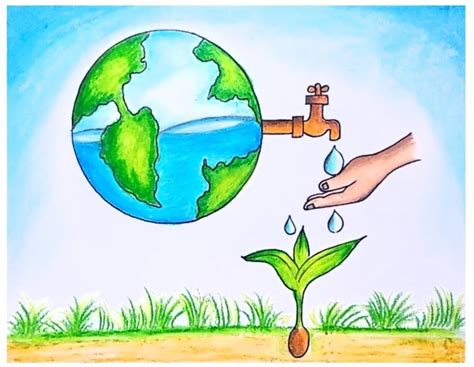 25 Best Water Saving Drawings By School Kids The Ecobuzz