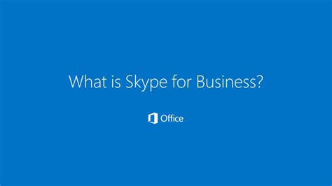 What Is Skype For Business Whats Different From Skype