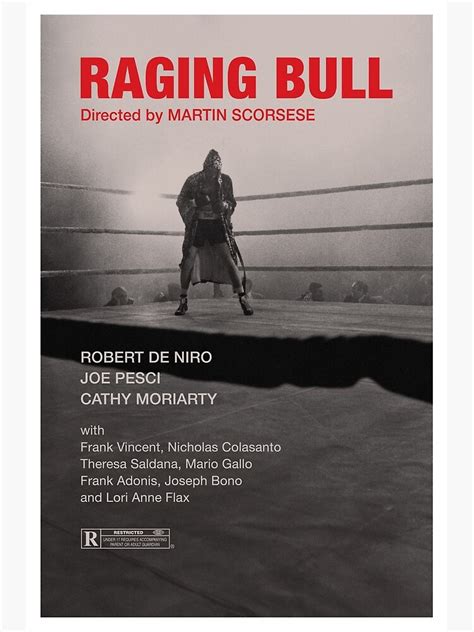 But it seems like every movie aficionado i know thinks it's the greatest film ever made, and it's always high on best movie ever lists. "Raging Bull Poster" Photographic Print by SITM | Redbubble