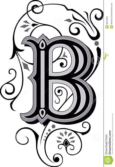 Pin By Stephanie Williams On Calligraphy Letter B Fancy Letters