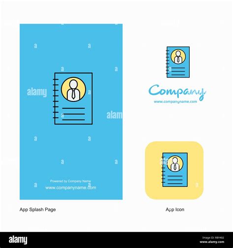 Personal Diary Company Logo App Icon And Splash Page Design Creative