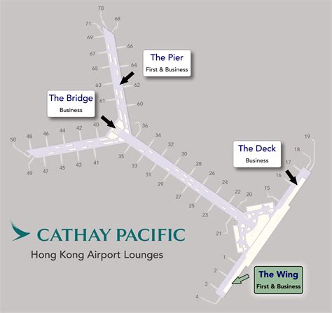 Hong Kong Airport Map Terminal 1 Gates