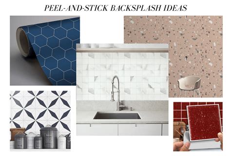 Use peel and stick backsplash to give it that touch elegance in these easy steps. peel_stick_backsplash_ideas | THE LUXE STRATEGIST