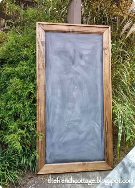 Large Vintage Schoolhouse Framed Chalkboard