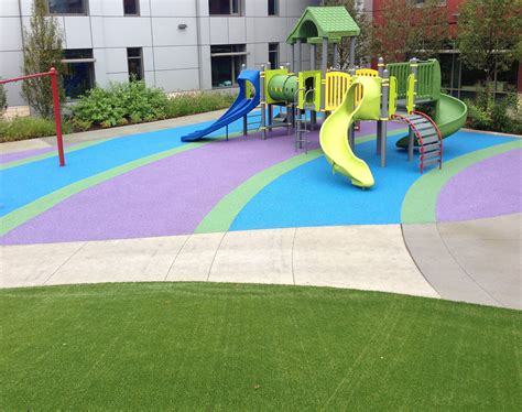Playbound™ Rubber Pour In Place Playground Surfacing Surface America