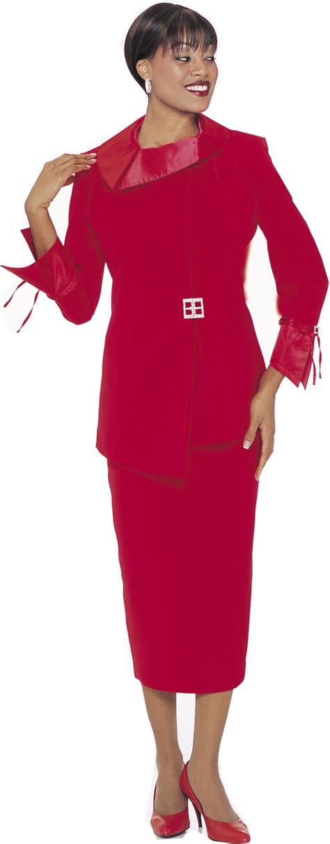 Women Usher Uniforms Red G12572 Usher Suits Asymmetrical Jacket