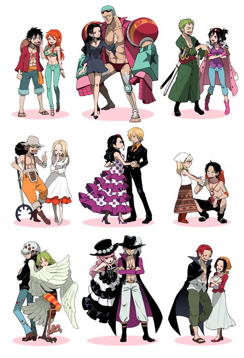 Romantic Relationships In One Piece One Piece