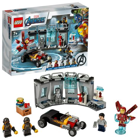 Lego Marvel Avengers Iron Man Armory 76167 Superhero Building Toy
