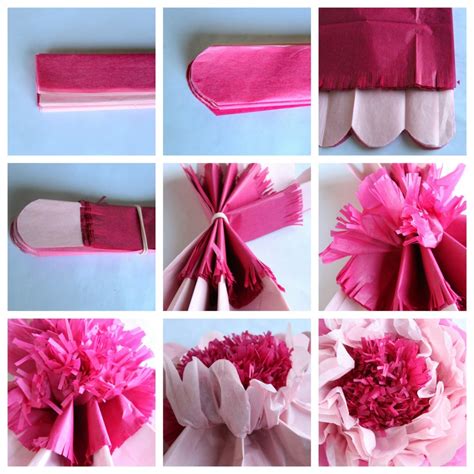 How To Make Giant Tissue Paper Flowers