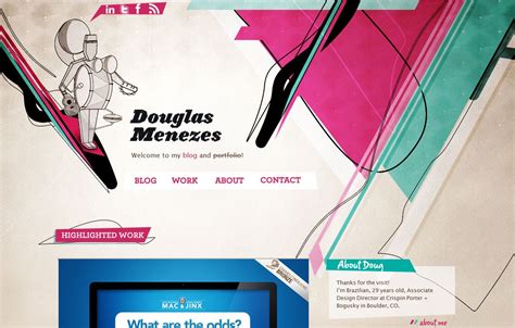 26 Fantastic Examples Of Creative Portfolio Website Designs Portfolio