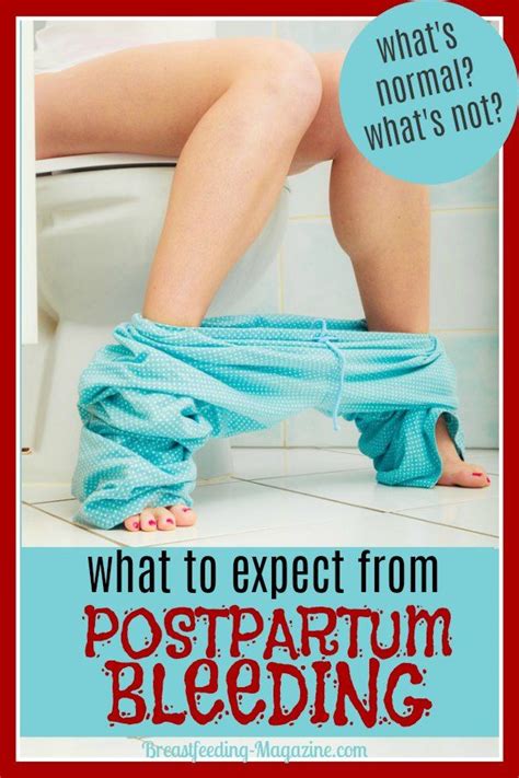 Many New Moms Are Not Sure What To Expect From Postpartum Bleeding It Is Important To Know What