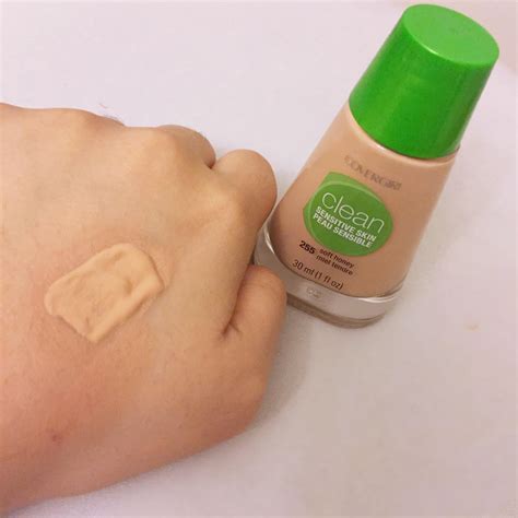 Covergirl Clean Foundation Review Curiously Carmen
