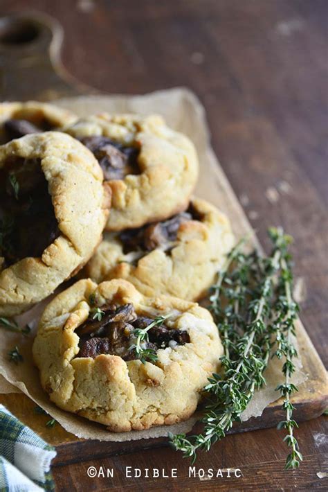 Low Carb Savory Galette Recipe With Mushrooms Manchego And Thyme