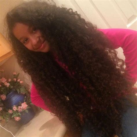 Curlybluelove Long Natural Hair Curly Rapunzel Via Curlybluelove Natural Hair Styles