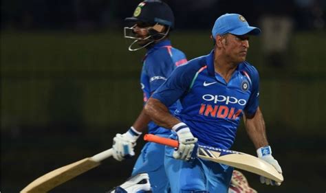 Ms Dhoni Survives After Bails Remain Intact When Ball Hits Stumps