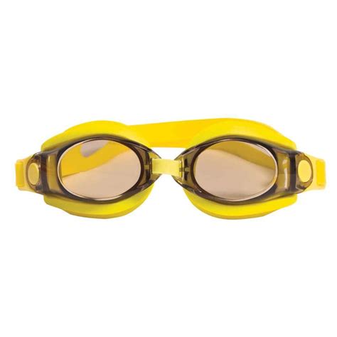 Poolmaster Silicon Sport Yellow Goggles 07504 The Home Depot