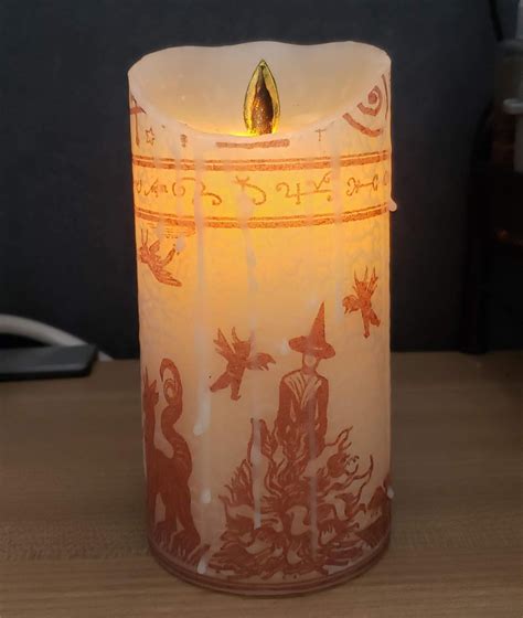 Diy Real Wax Black Flame Candle From Hocus Pocus ⋆ Welcome To The Necro