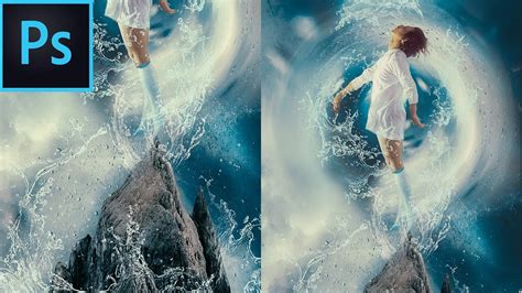 Water Effect Photoshop Manipulation Youtube