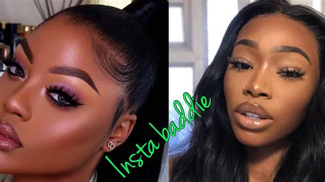 Basic To Instagram Baddie Makeup Transformations 😍 Youtube