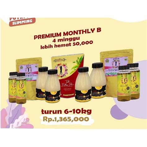 Jual Paket Monthly Premium B Putri Pai Depok Sawangan Shopee Indonesia