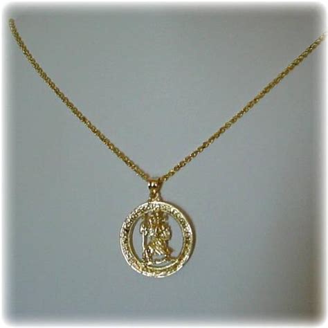 Catholic shop is proud to offer these beautiful 14k gold st. BIG! MEN'S! 14K GOLD! St. Christopher 14K Pendant 5g