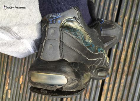 Scally Wearing Well Worn Nike 95s With Lacoste Socks Flickr