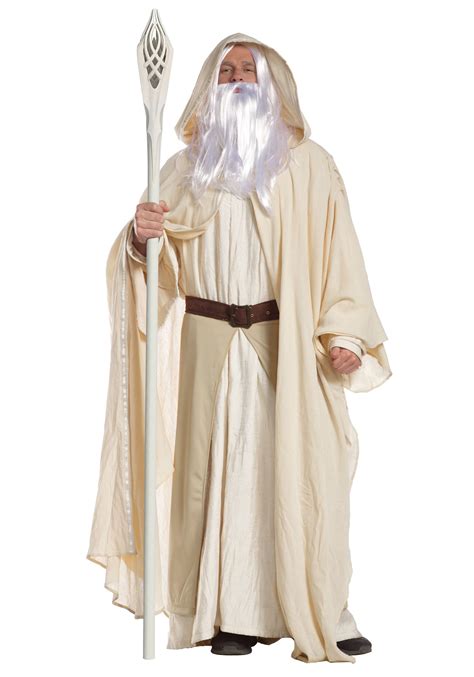 Adult Gandalf The White Lord Of The Rings Costume