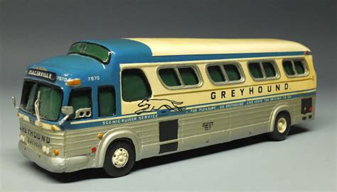 Sold Price Custom Greyhound Scenicruiser Bus Model March 6 0120 11