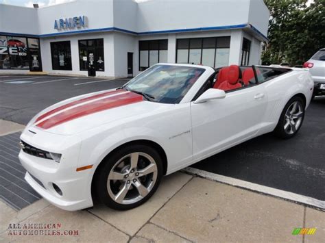 2012 Chevrolet Camaro Ssrs Convertible In Summit White Photo 2
